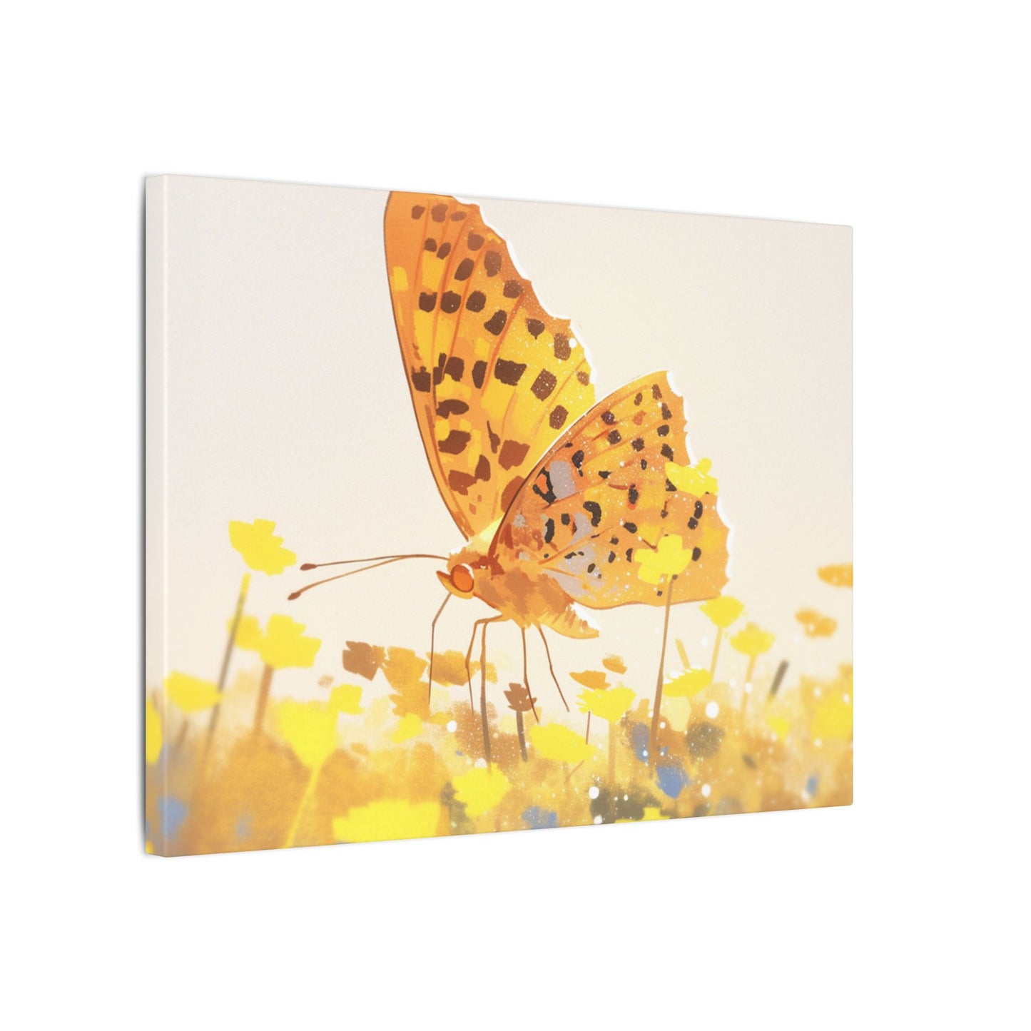 Great Spangled Butterfly Canvas Art
