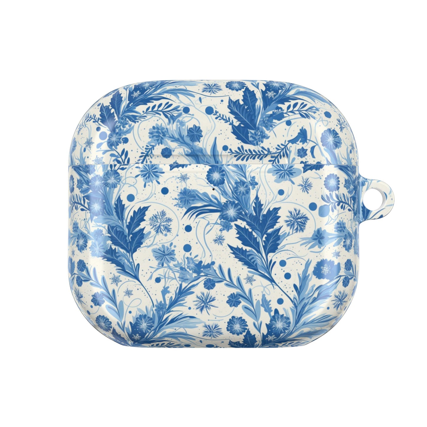 Blue Foliage AirPod Case Cover