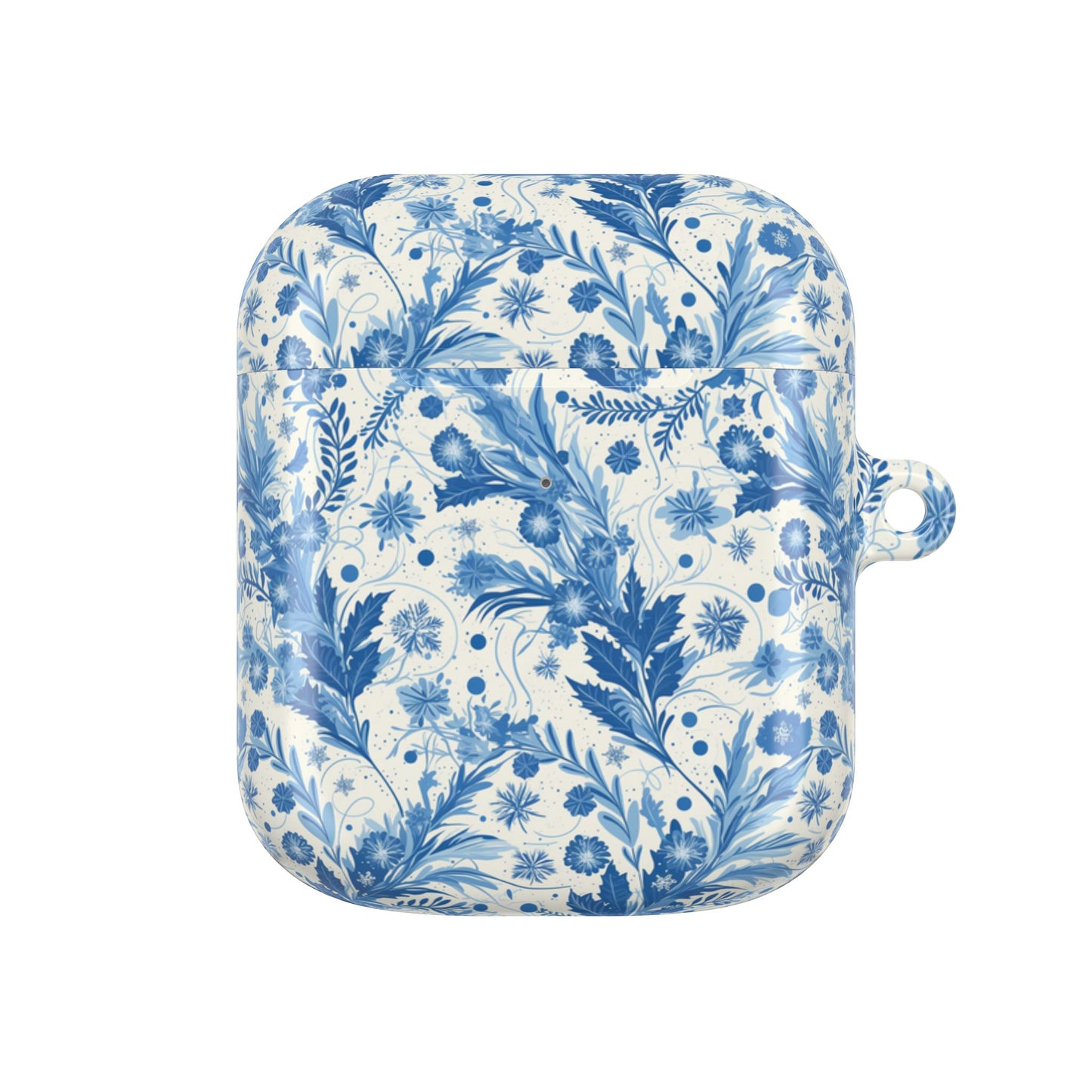 Blue Foliage AirPod Case Cover