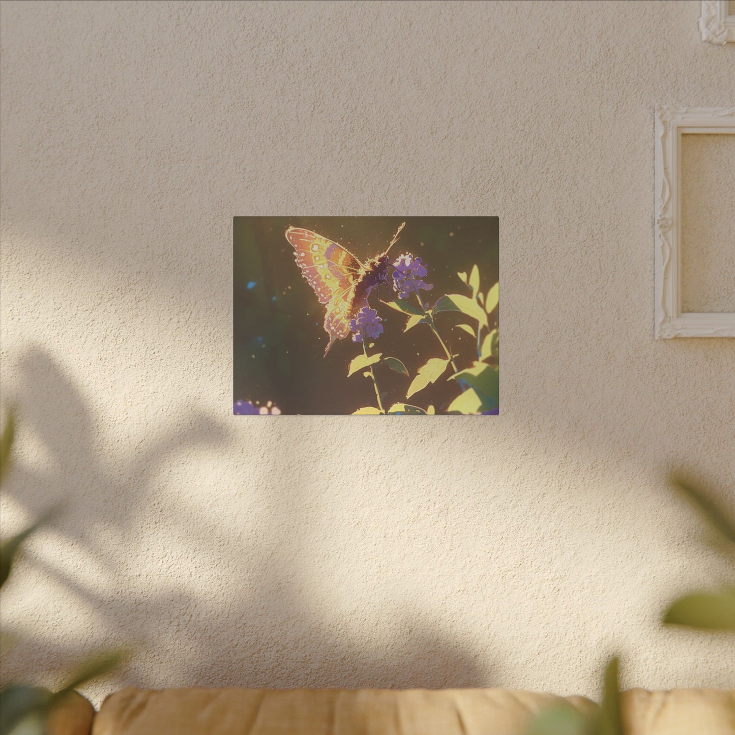 Mourning Cloak Butterfly Canvas Art