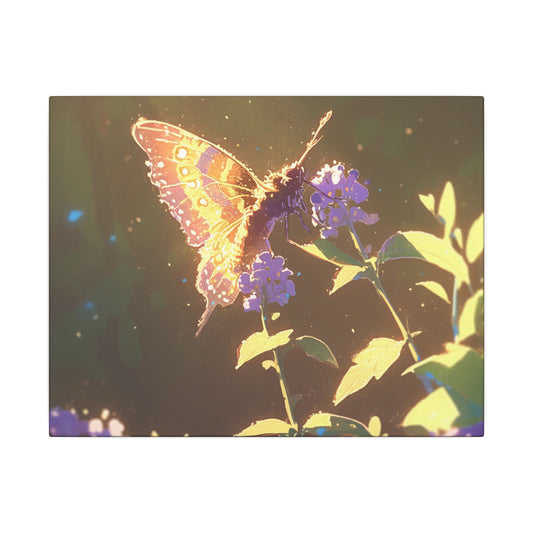 Mourning Cloak Butterfly Canvas Art