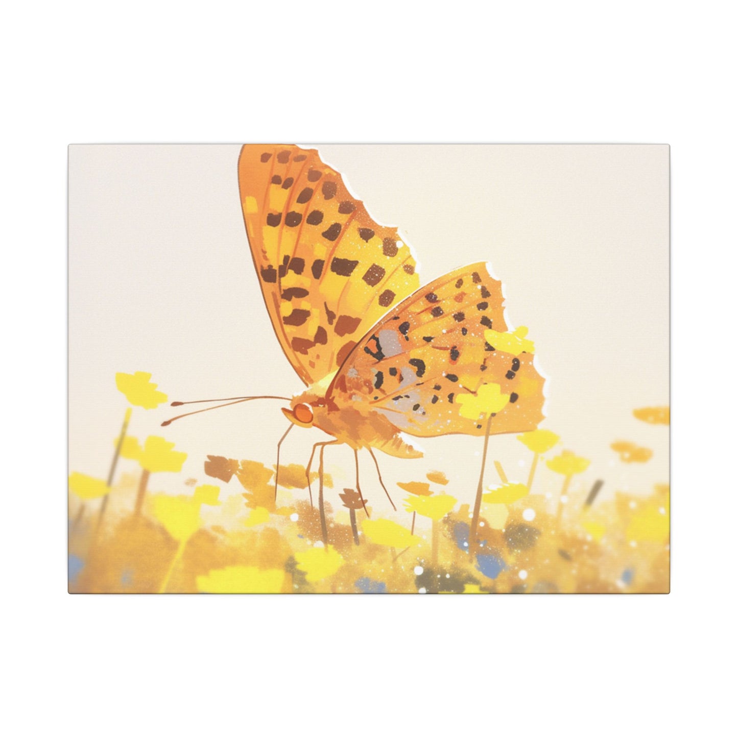 Great Spangled Butterfly Canvas Art