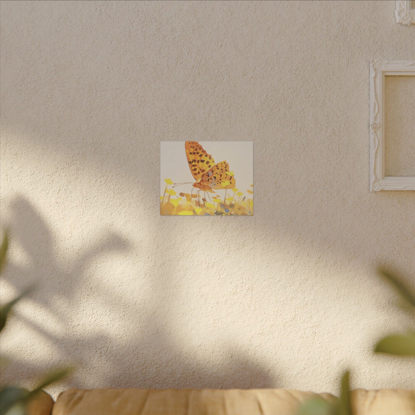 Great Spangled Butterfly Canvas Art