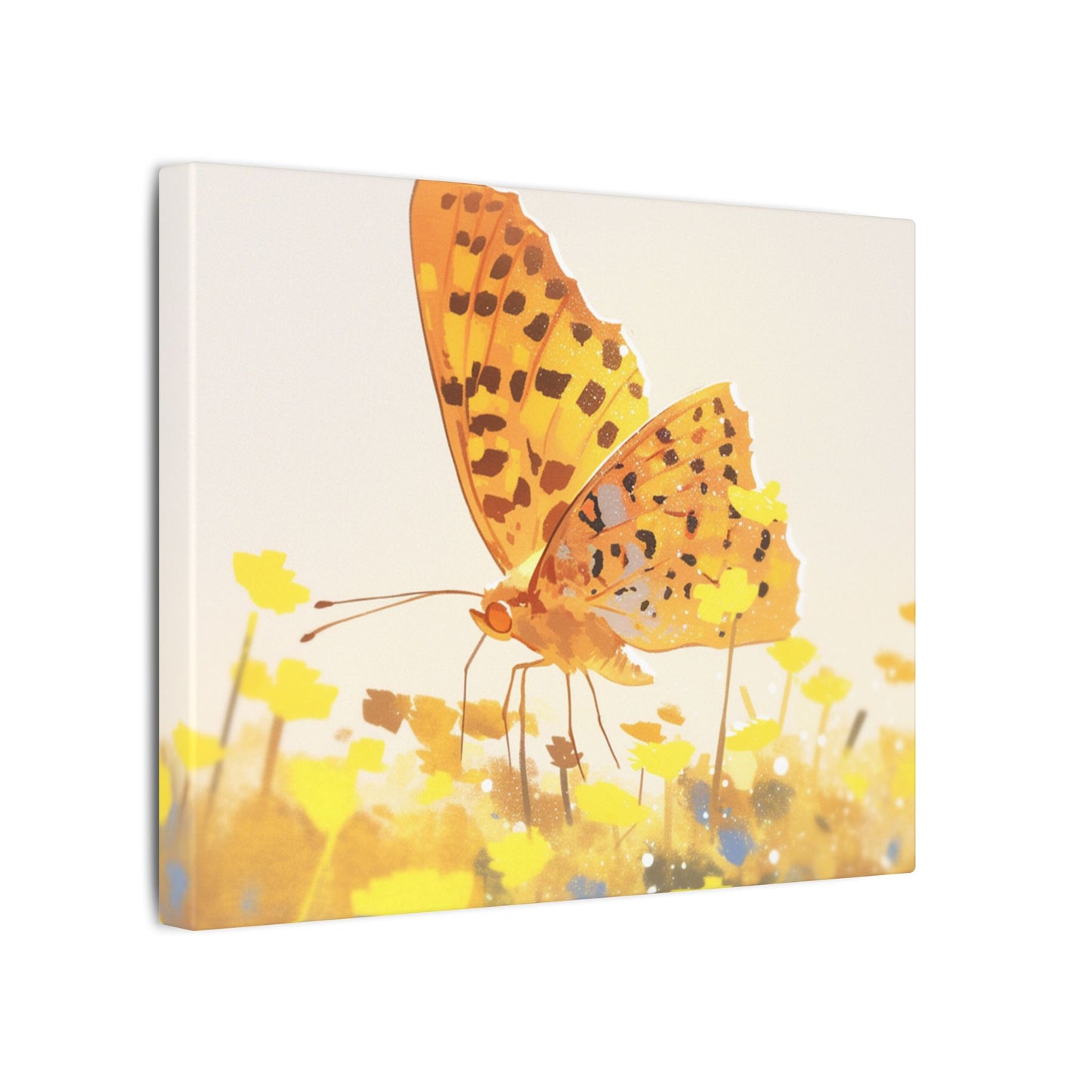 Great Spangled Butterfly Canvas Art