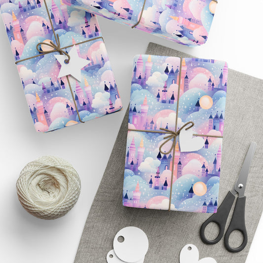 Castillos de algodón de azúcar