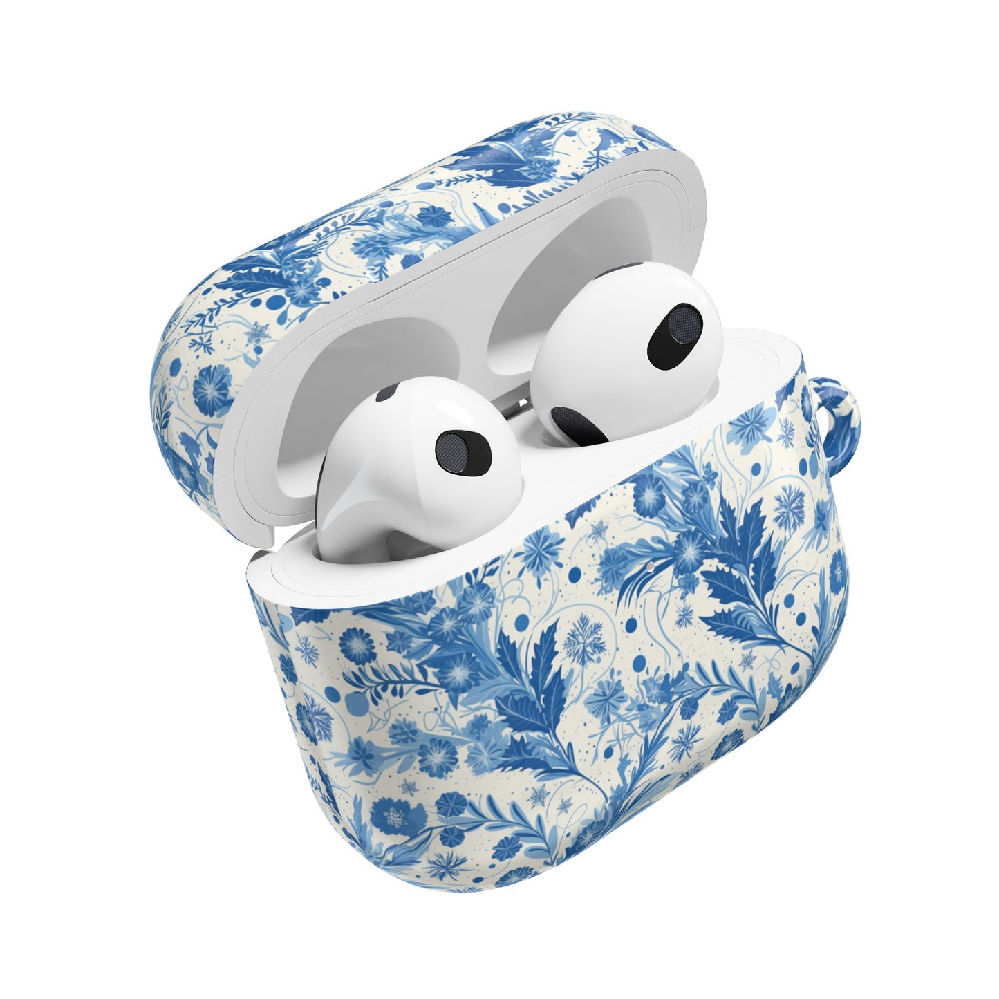 Blue Foliage AirPod Case Cover