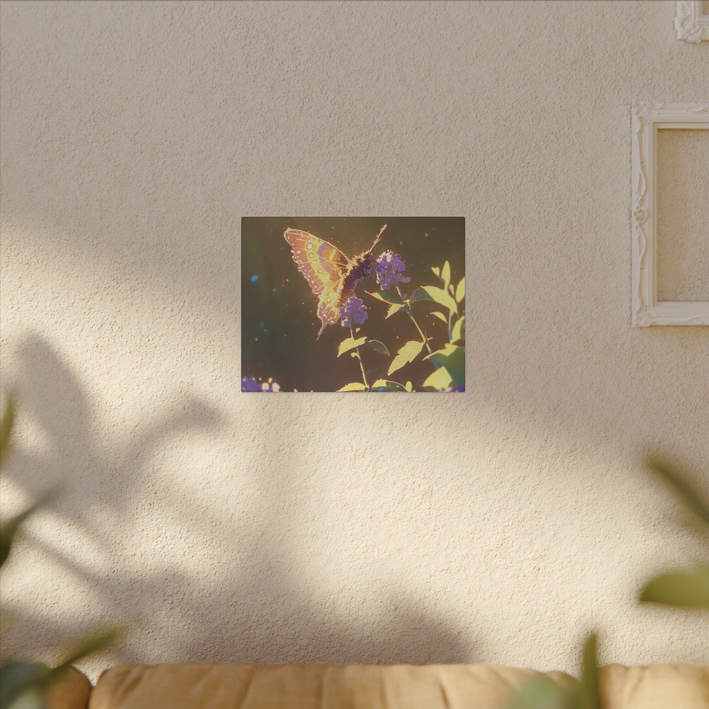 Mourning Cloak Butterfly Canvas Art