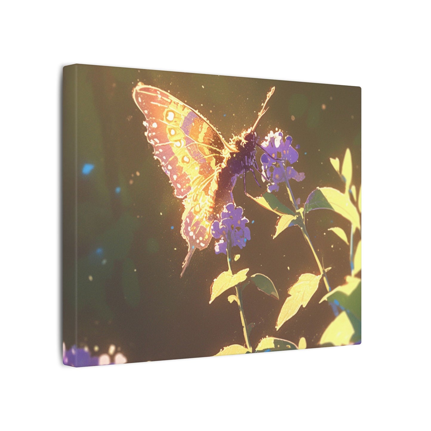 Mourning Cloak Butterfly Canvas Art