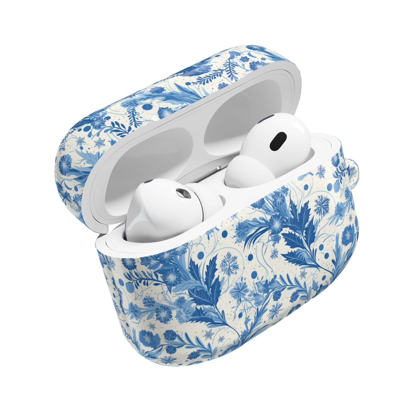 Blue Foliage AirPod Case Cover
