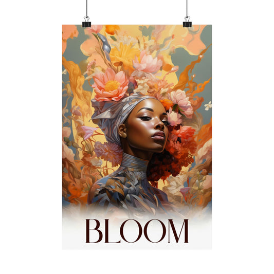 Blooming Beauty Vertical Poster
