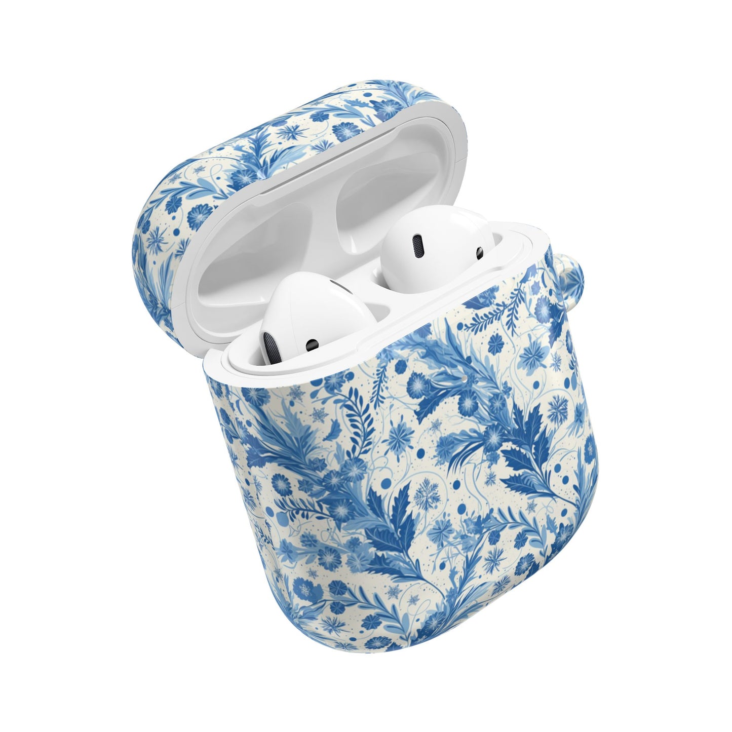 Blue Foliage AirPod Case Cover