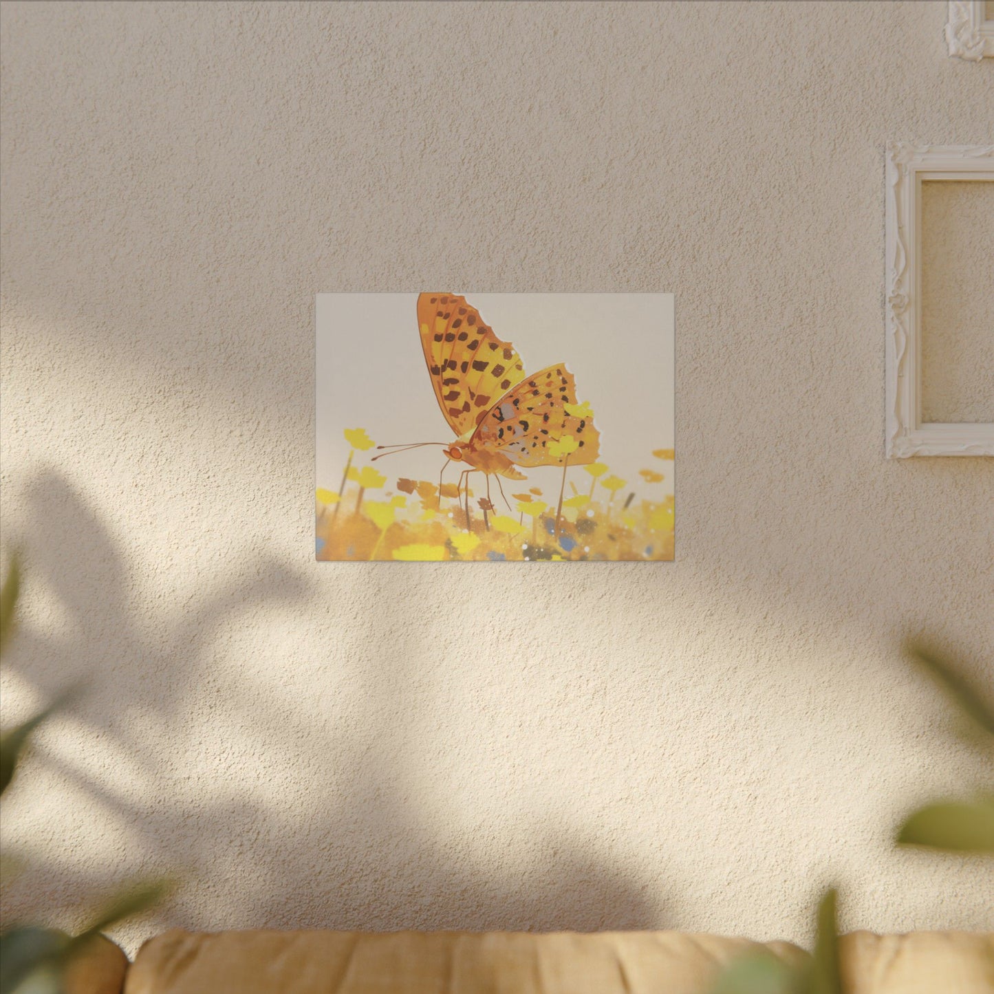 Great Spangled Butterfly Canvas Art