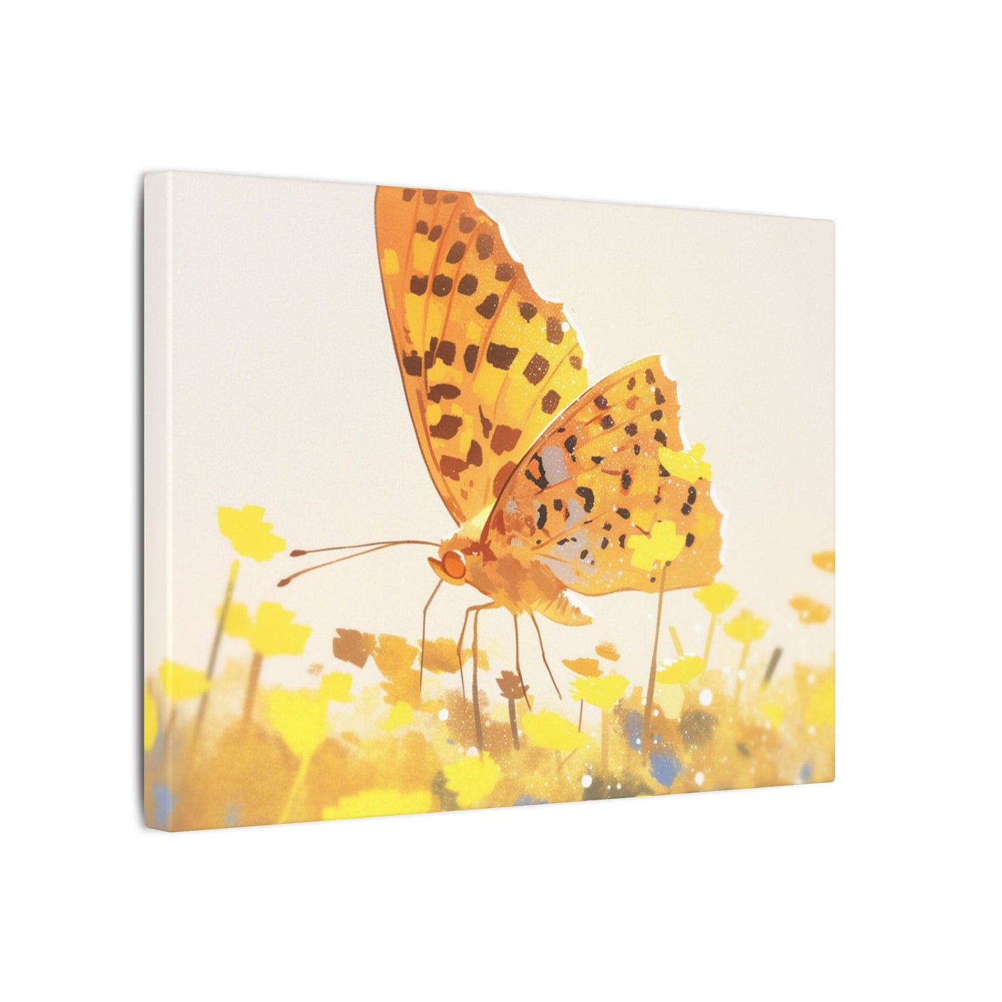Great Spangled Butterfly Canvas Art