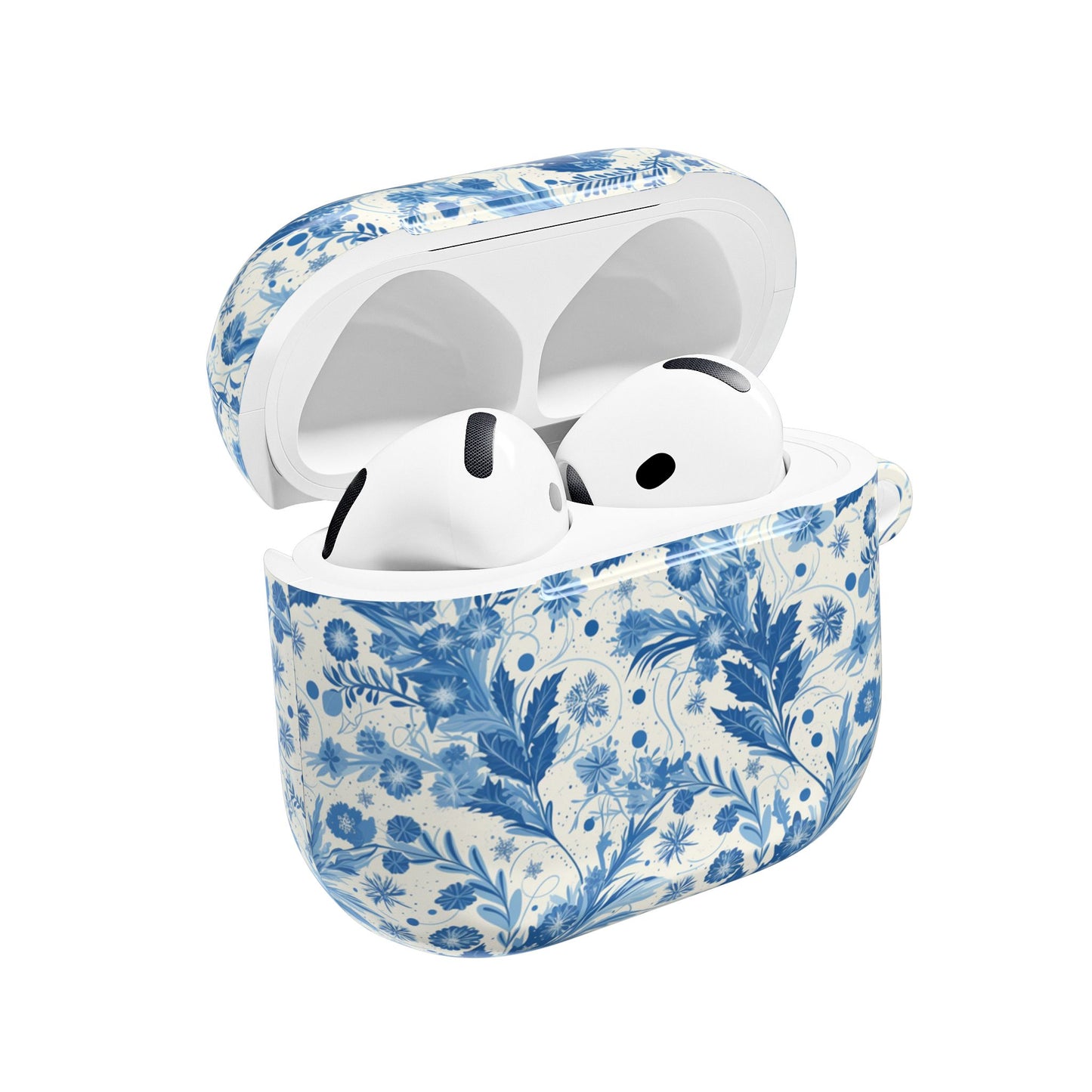 Blue Foliage AirPod Case Cover