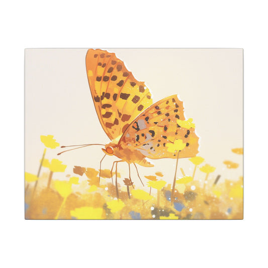 Great Spangled Butterfly Canvas Art