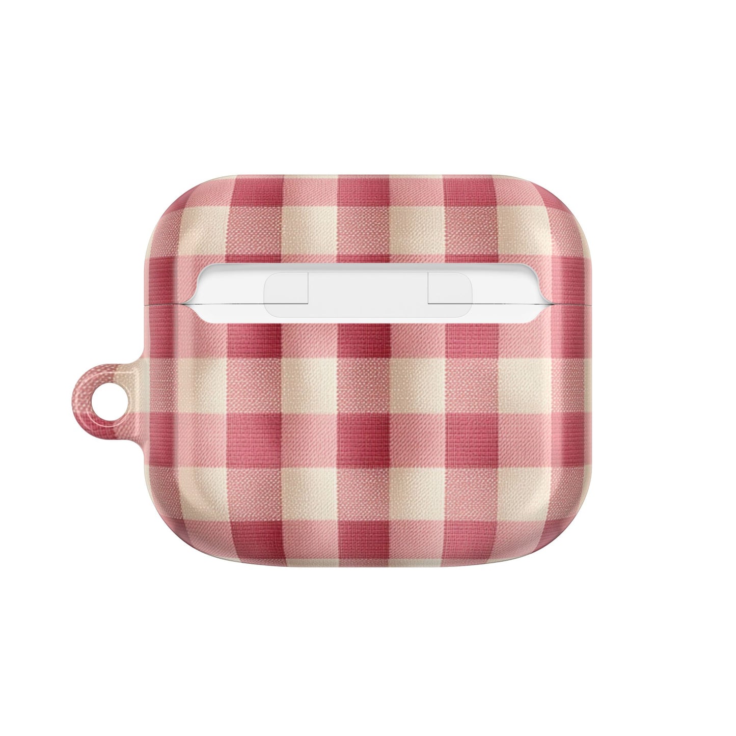 Pink Gingham AirPod Case Cover