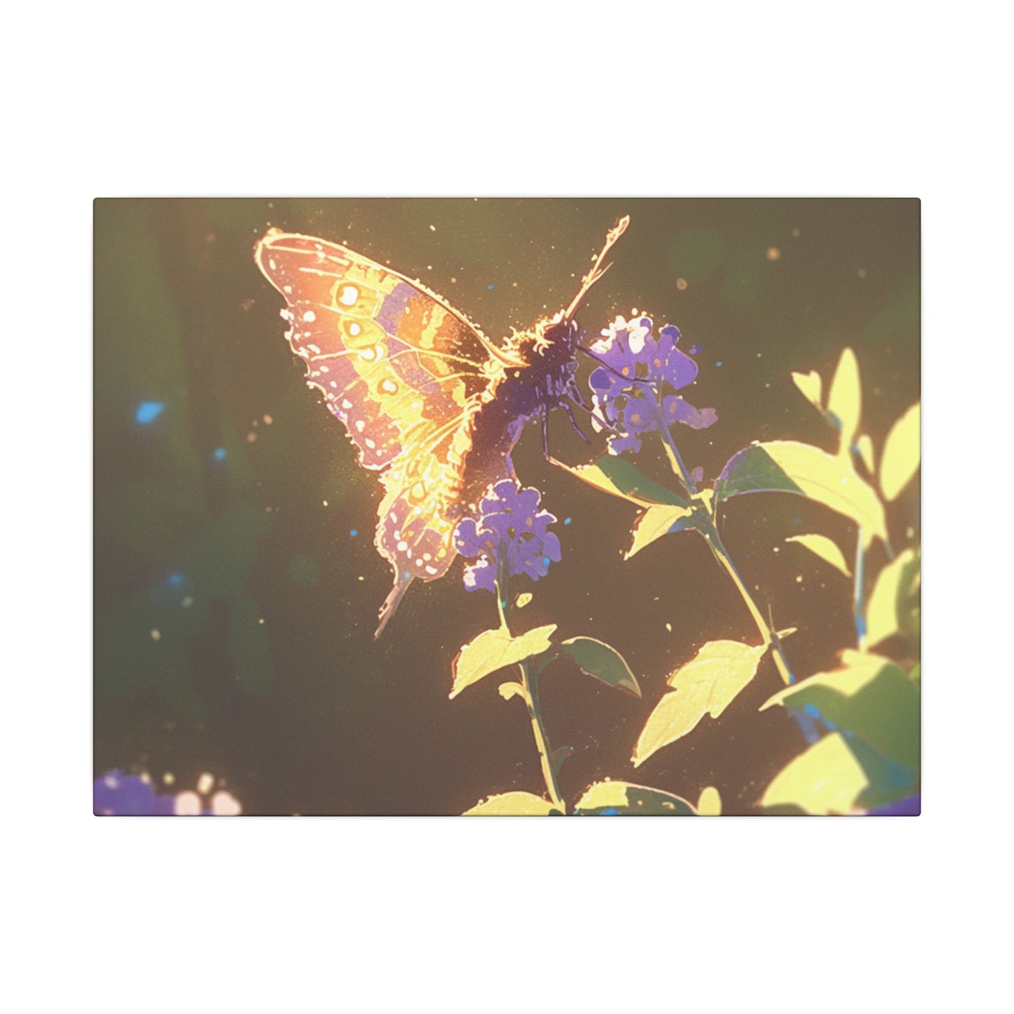 Mourning Cloak Butterfly Canvas Art