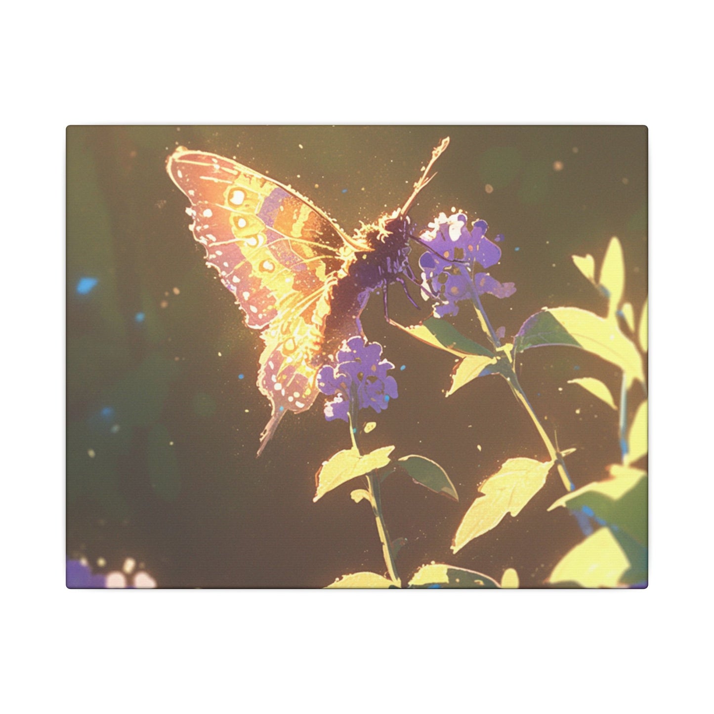 Mourning Cloak Butterfly Canvas Art