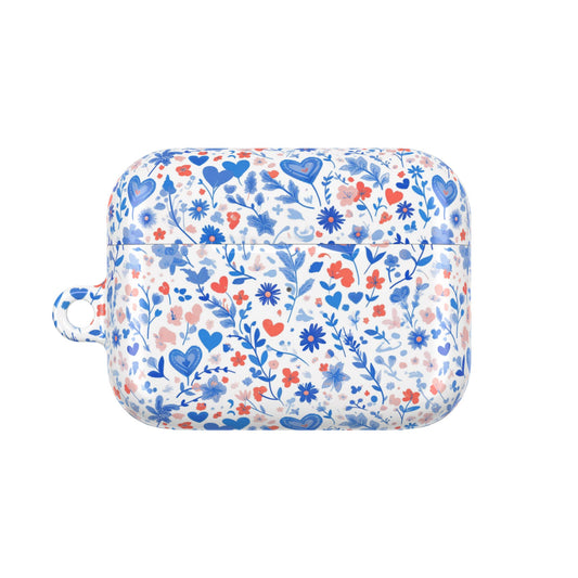 Love in Blue AirPod Case Cover