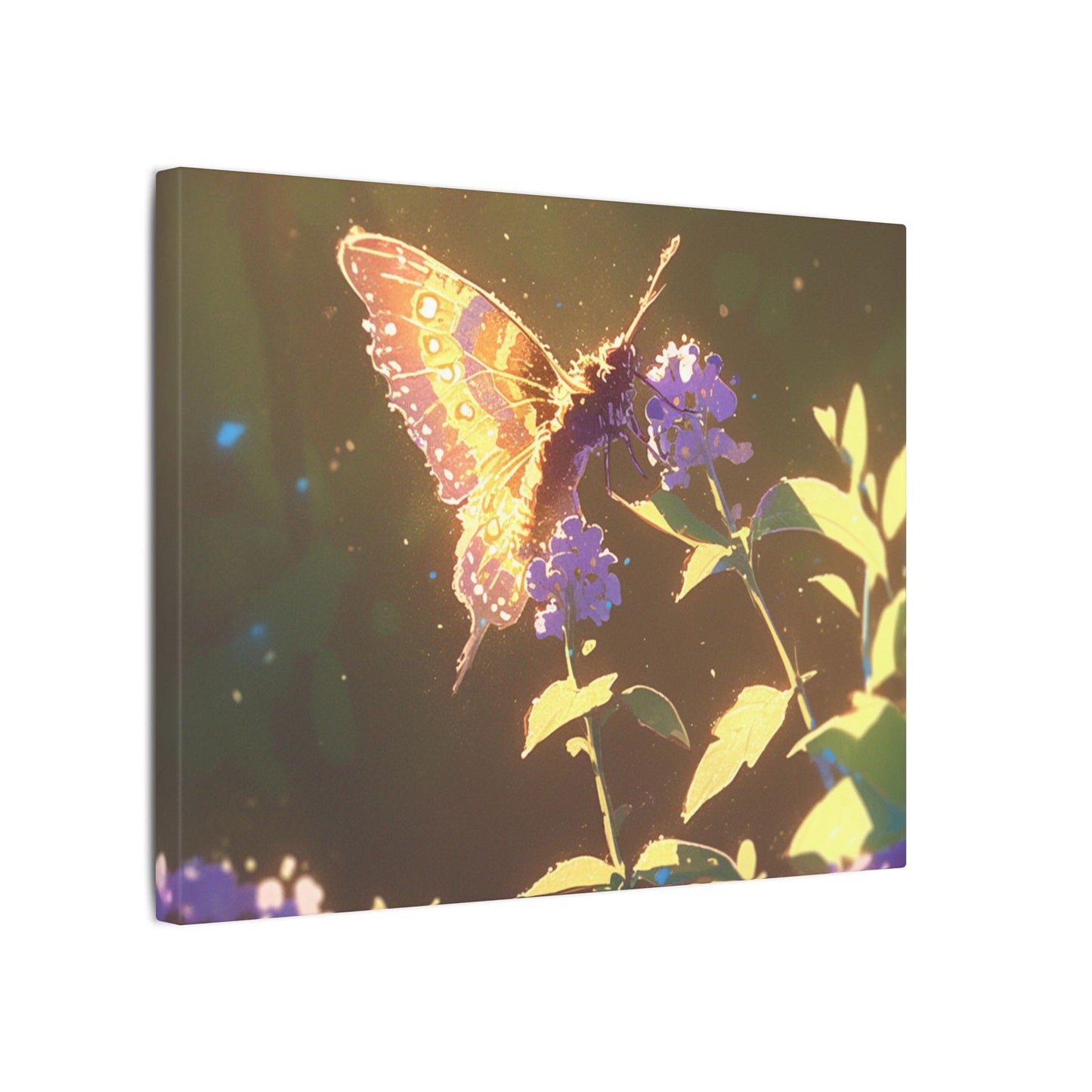 Mourning Cloak Butterfly Canvas Art