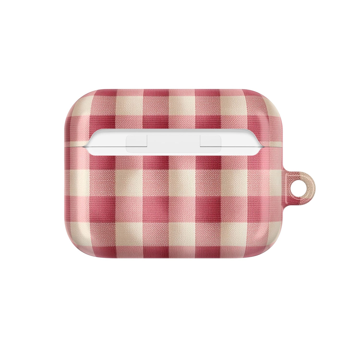 Pink Gingham AirPod Case Cover