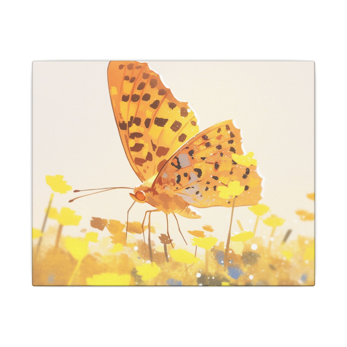 Great Spangled Butterfly Canvas Art