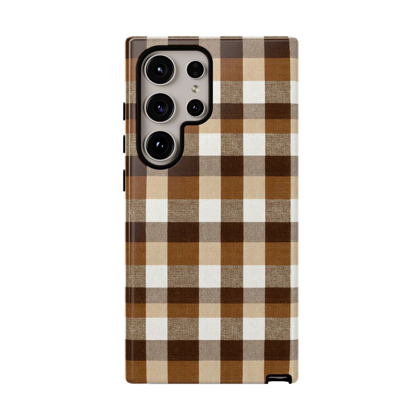 Brown Gingham