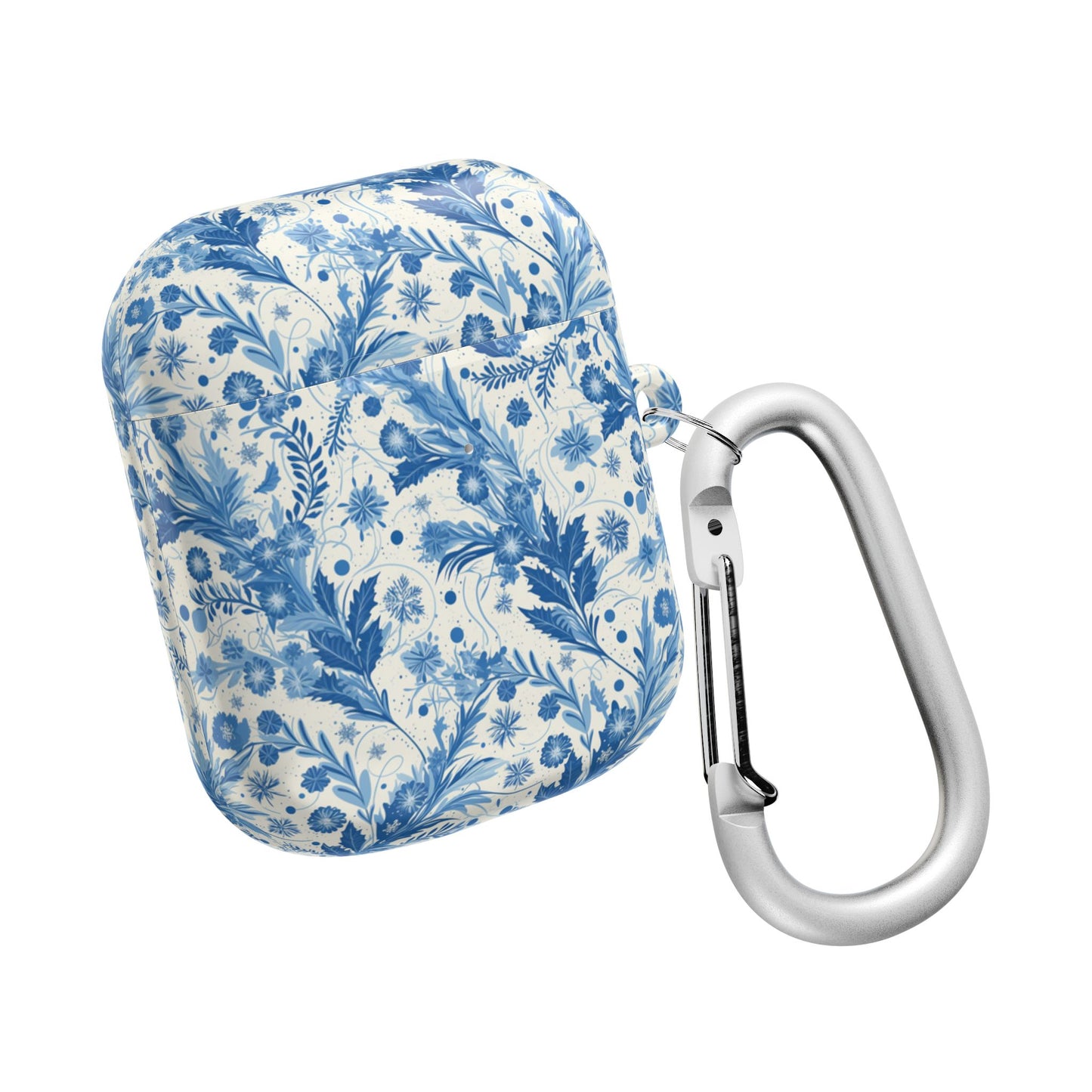 Blue Foliage AirPod Case Cover