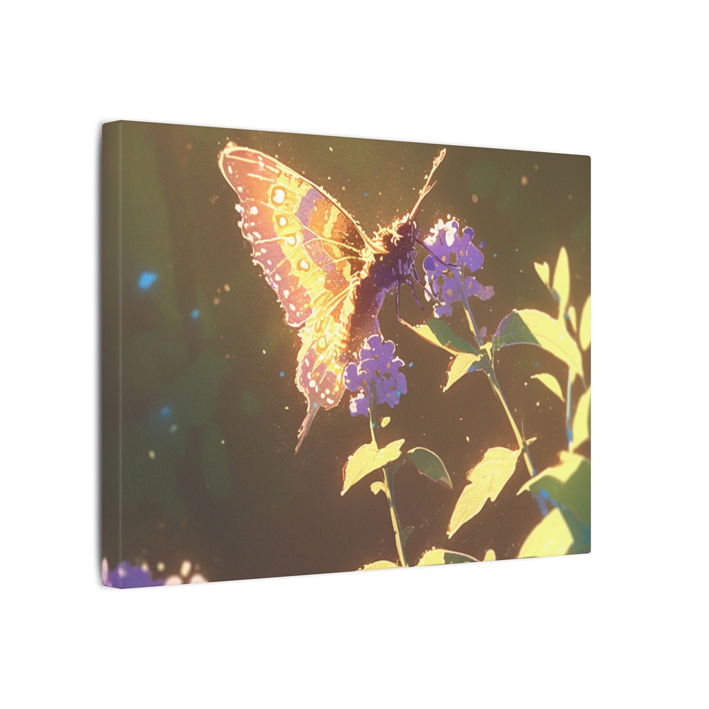 Mourning Cloak Butterfly Canvas Art