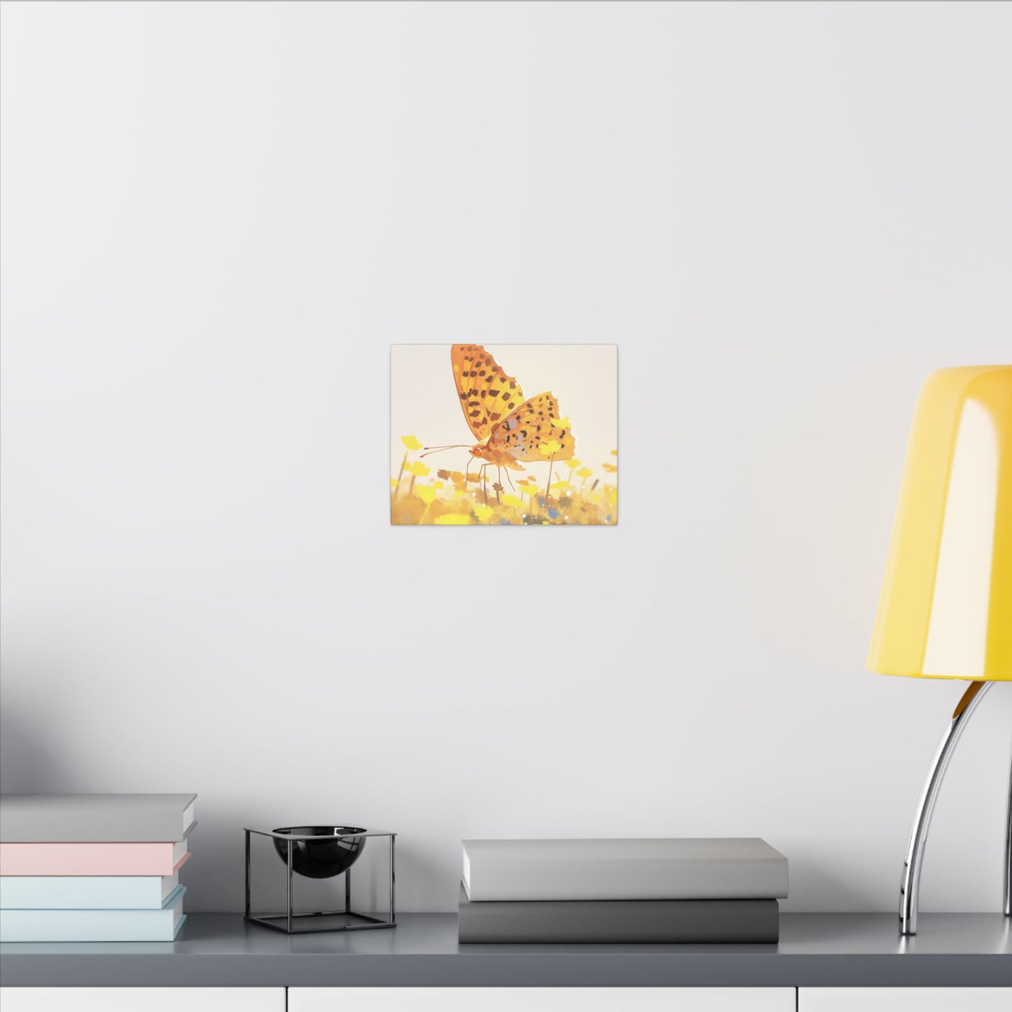 Great Spangled Butterfly Canvas Art