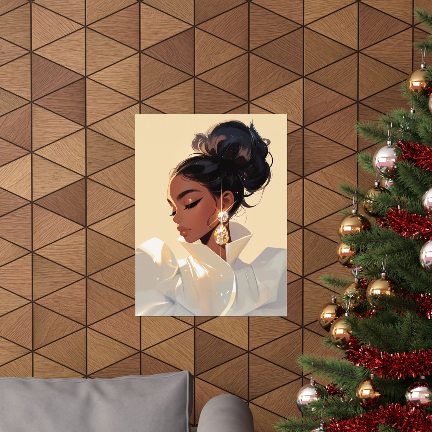Très Chic Vertical Poster