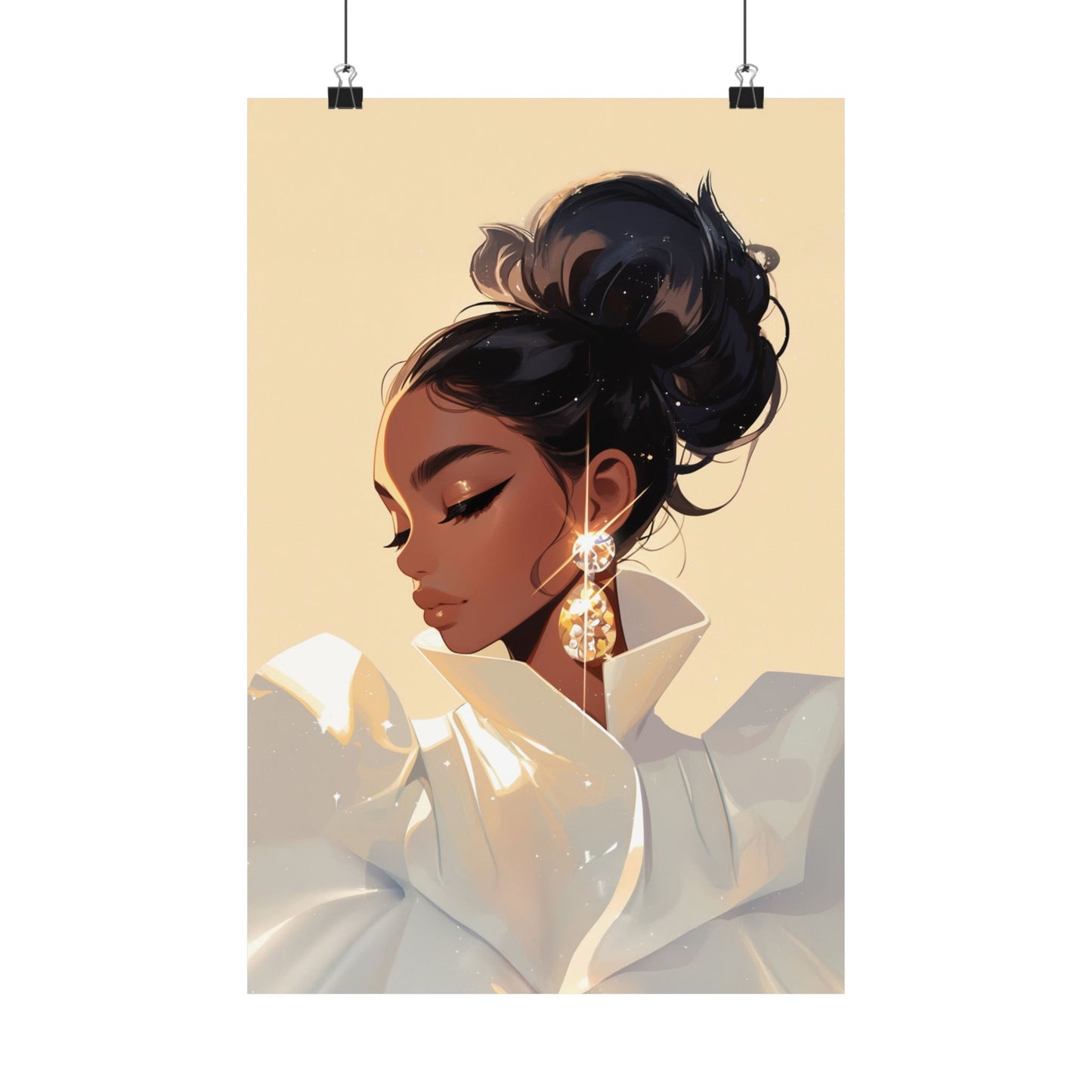 Très Chic Vertical Poster
