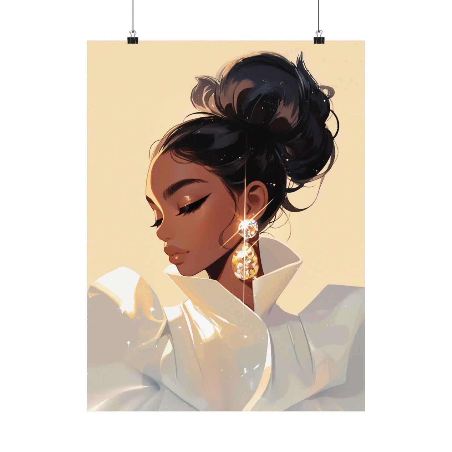 Très Chic Vertical Poster