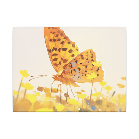 Great Spangled Butterfly Canvas Art