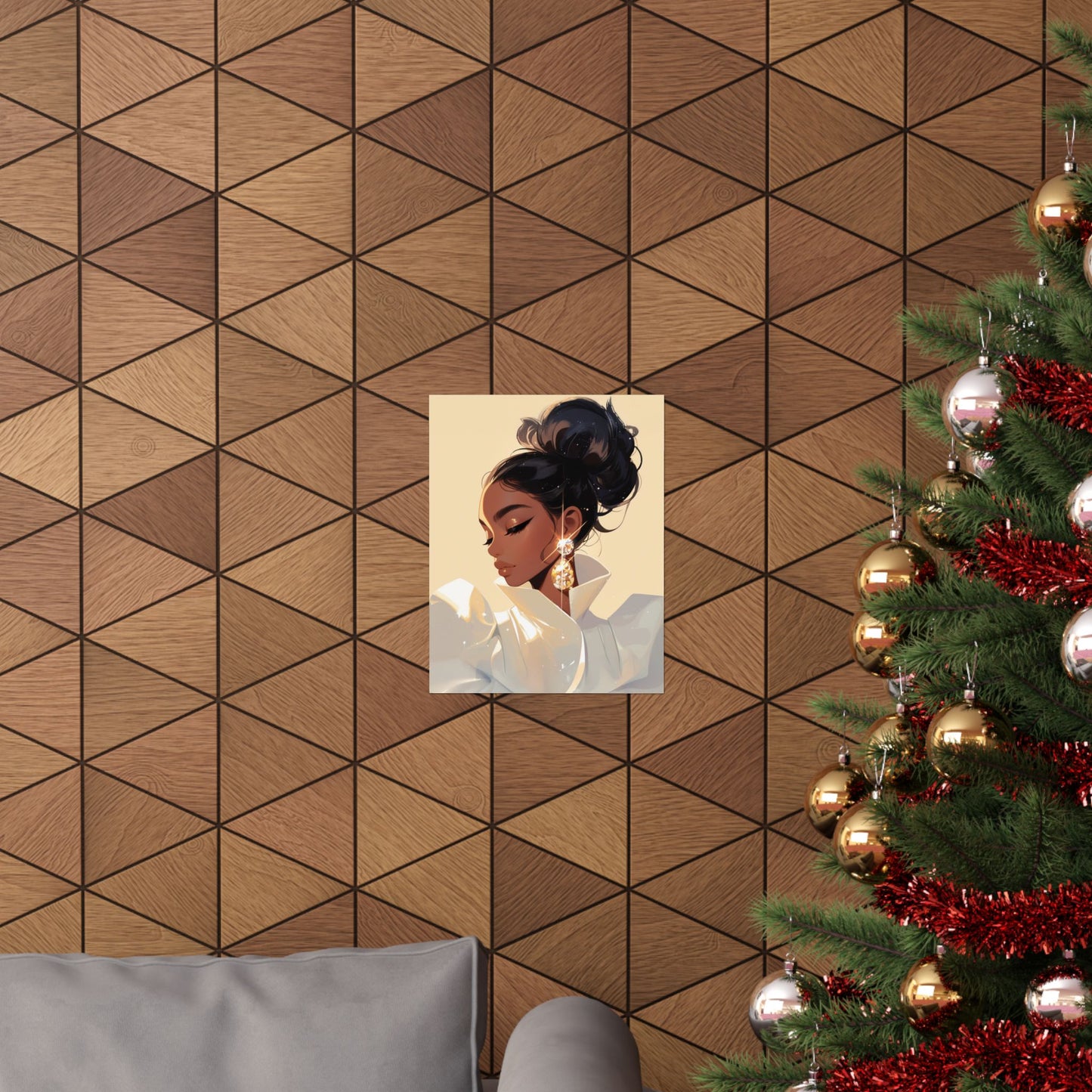 Très Chic Vertical Poster