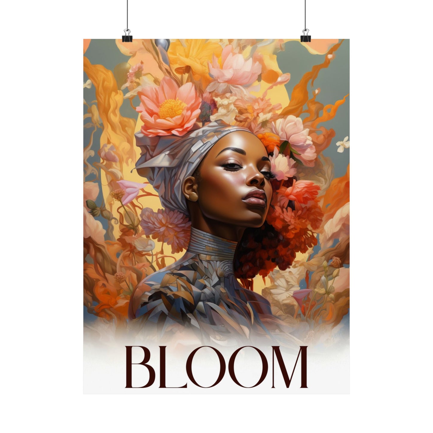 Blooming Beauty Vertical Poster