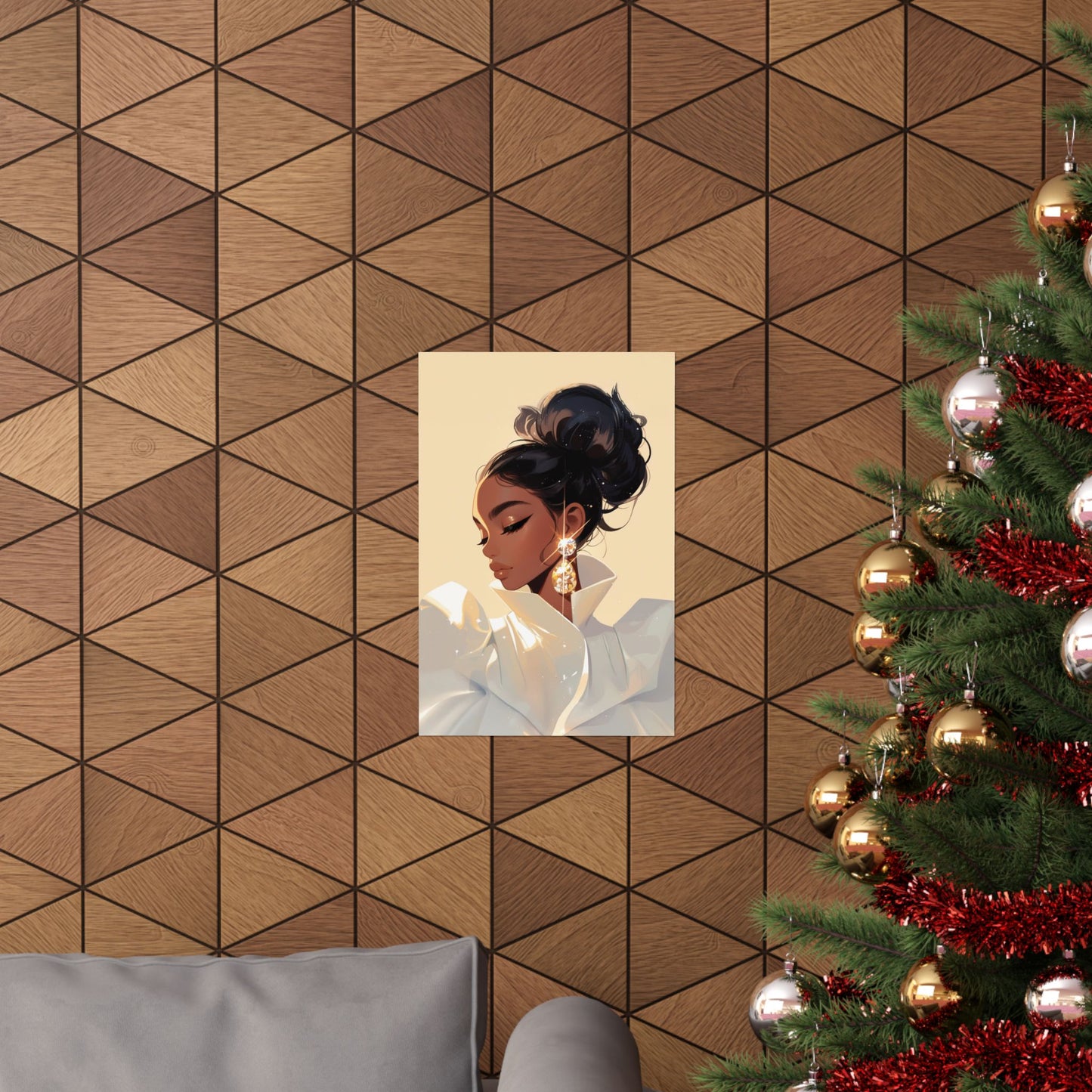Très Chic Vertical Poster