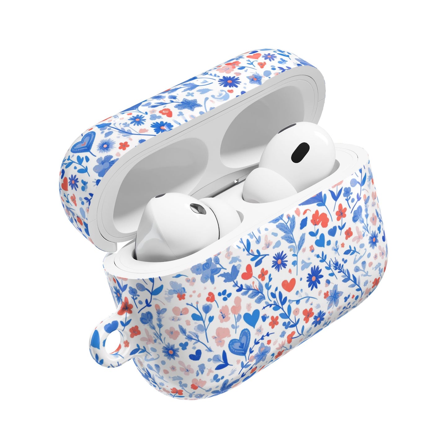 Love in Blue AirPod Case Cover