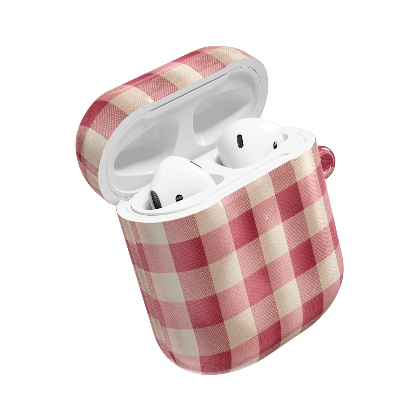 Pink Gingham AirPod Case Cover