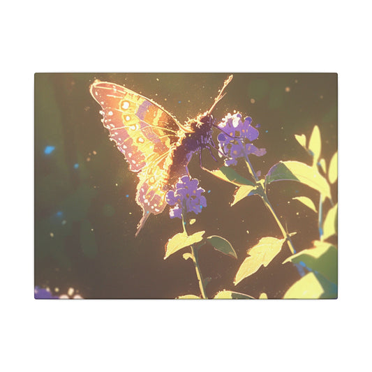 Mourning Cloak Butterfly Canvas Art