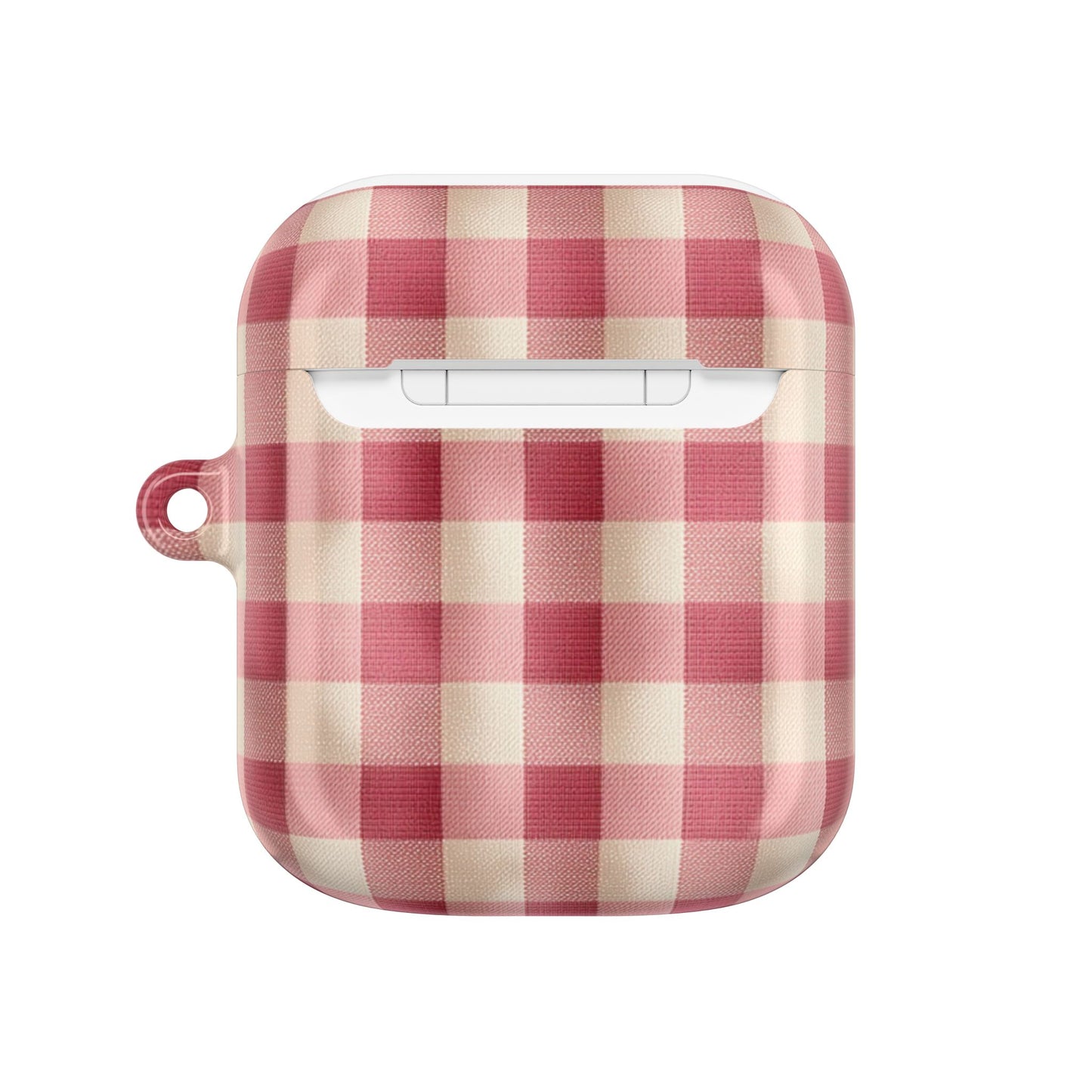 Pink Gingham AirPod Case Cover