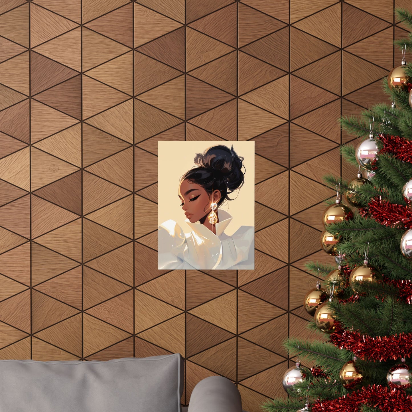 Très Chic Vertical Poster