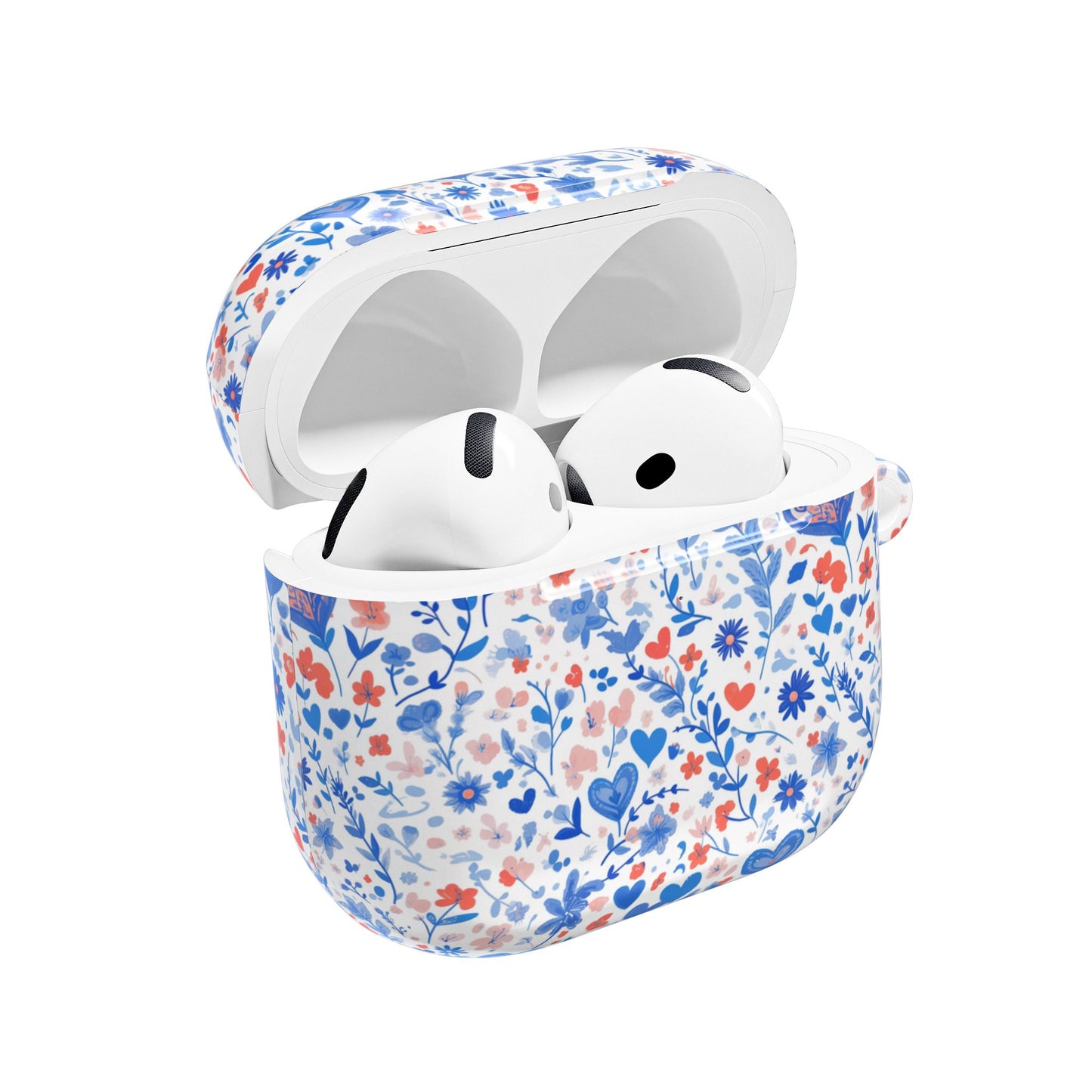 Love in Blue AirPod Case Cover