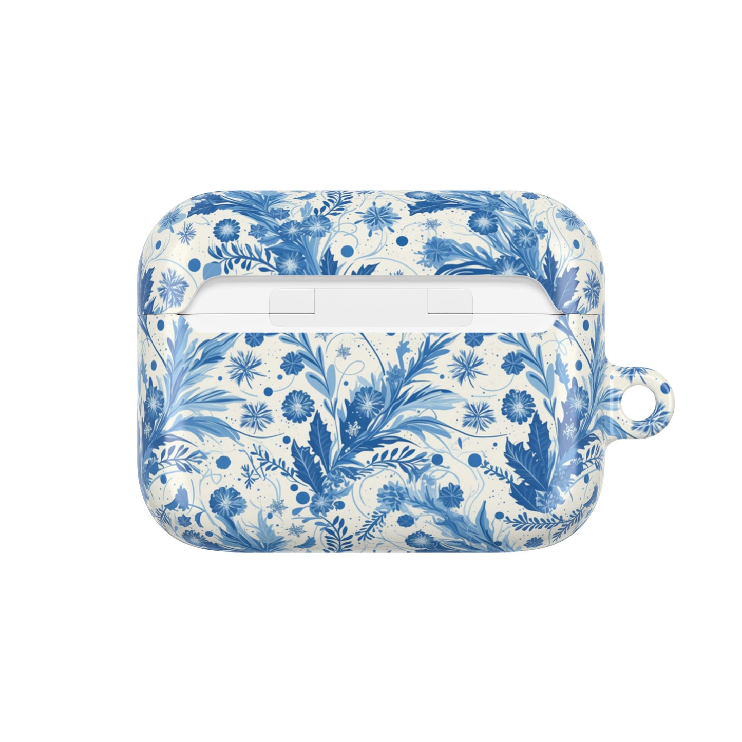 Blue Foliage AirPod Case Cover