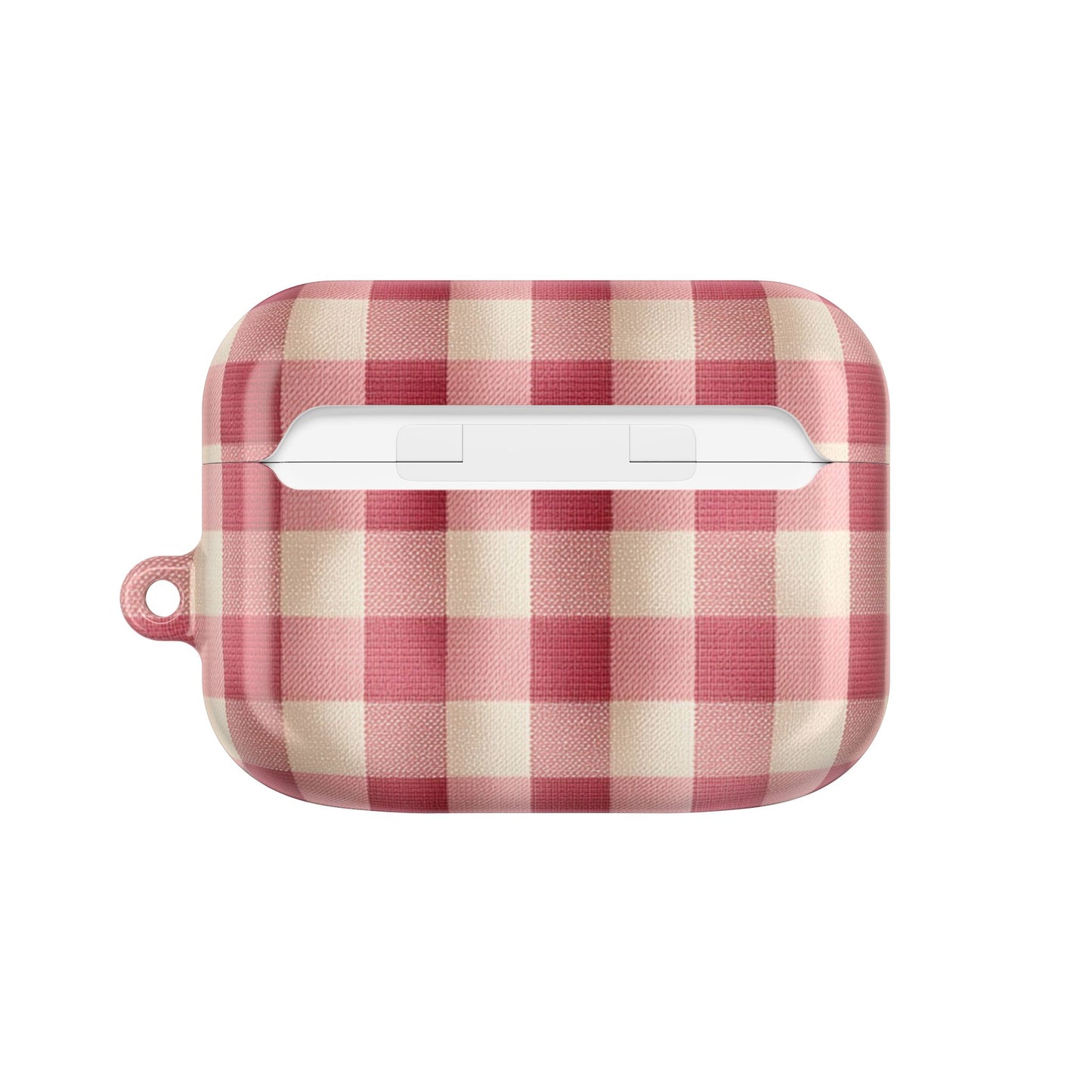Pink Gingham AirPod Case Cover